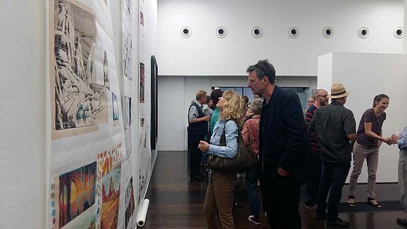 纽伦堡—埃尔兰根孔子学院应邀参加 《鸡年“画”中国—十位纽伦堡艺术家的视觉中国》画展开幕式