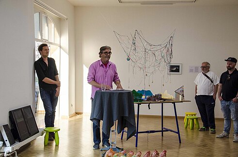 纽伦堡—埃尔兰根孔子学院艺术空间举办“中非建构”当代艺术展开幕式