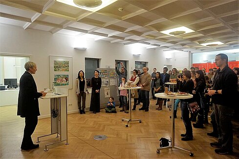 纽伦堡—埃尔兰根孔子学院举行中德青少年漫画展开幕式