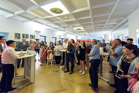 “东学西见”——中国当代艺术展开幕式在纽伦堡—埃尔兰根孔子学院举办