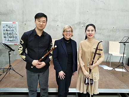 纽伦堡—埃尔兰根孔子学院举办中国传统乐器演奏系列讲座之一